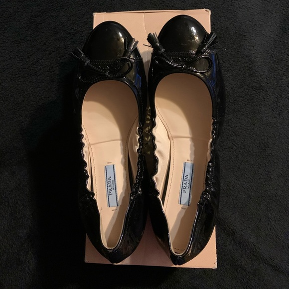 Black Prada Flats - Picture 3 of 5